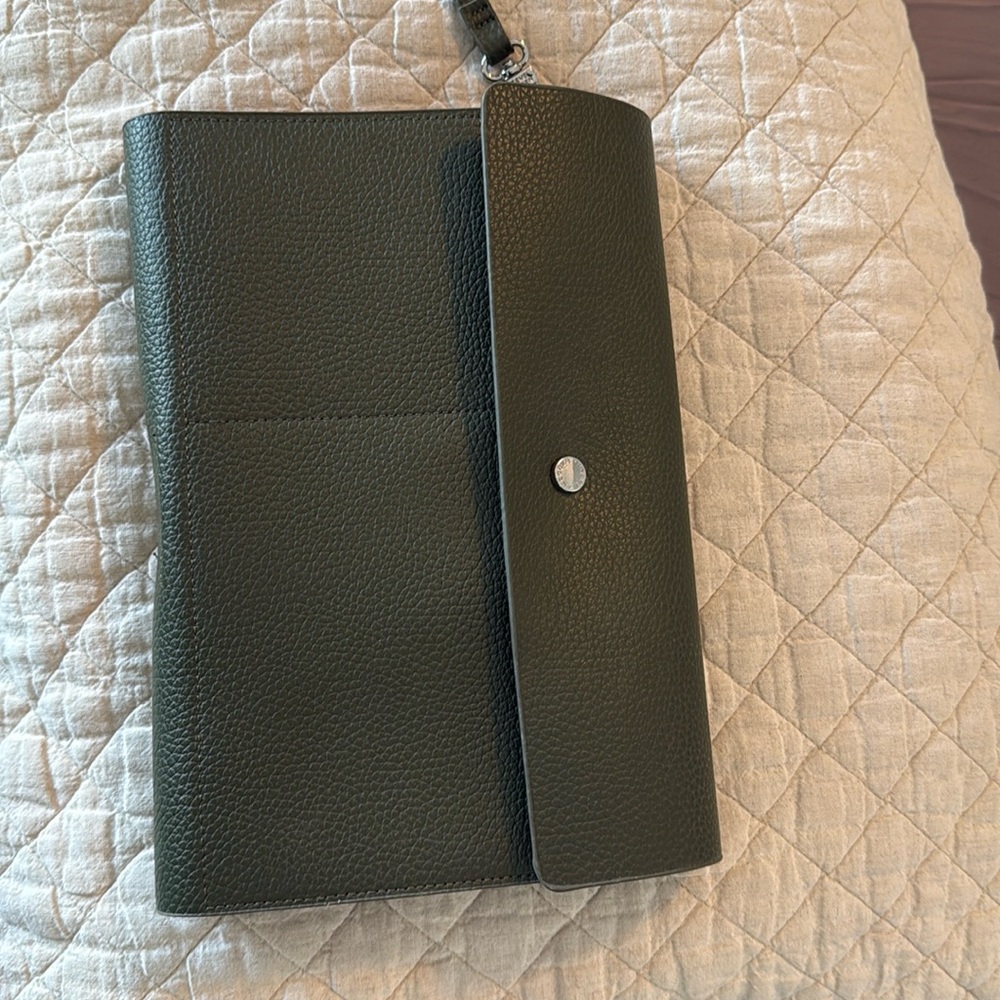Steve Madden Card Case Travel Electronics green NWOT